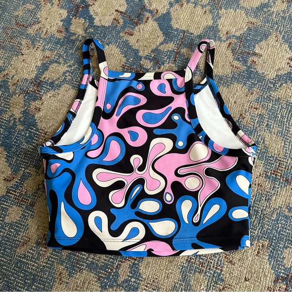 Year of Ours Splash Print Top M - Picture 3 of 3